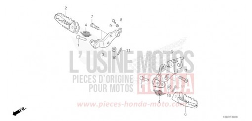 MARCHE CRF125FS de 2025